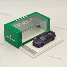 1/64 FH Skyline GTR R33 BCN R33 Racing Sport Magic Purple Diecast Metal Car