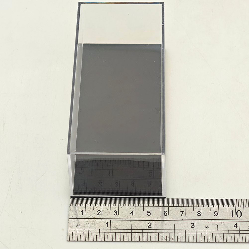 1:64 Scale Diecast Car Acrylic Display Case Dustproof Clear for Mini GT/XCartoys/Mortal/GCD Cars, 4.72"x2.28"x1.77", Red/Black/White