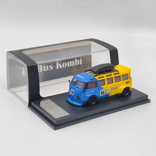 BriScaleMicro 1/64 Volkswagen VW T1 Type 1 Bus Kombi SPOON #95 Diecast Model Car Toys Gift