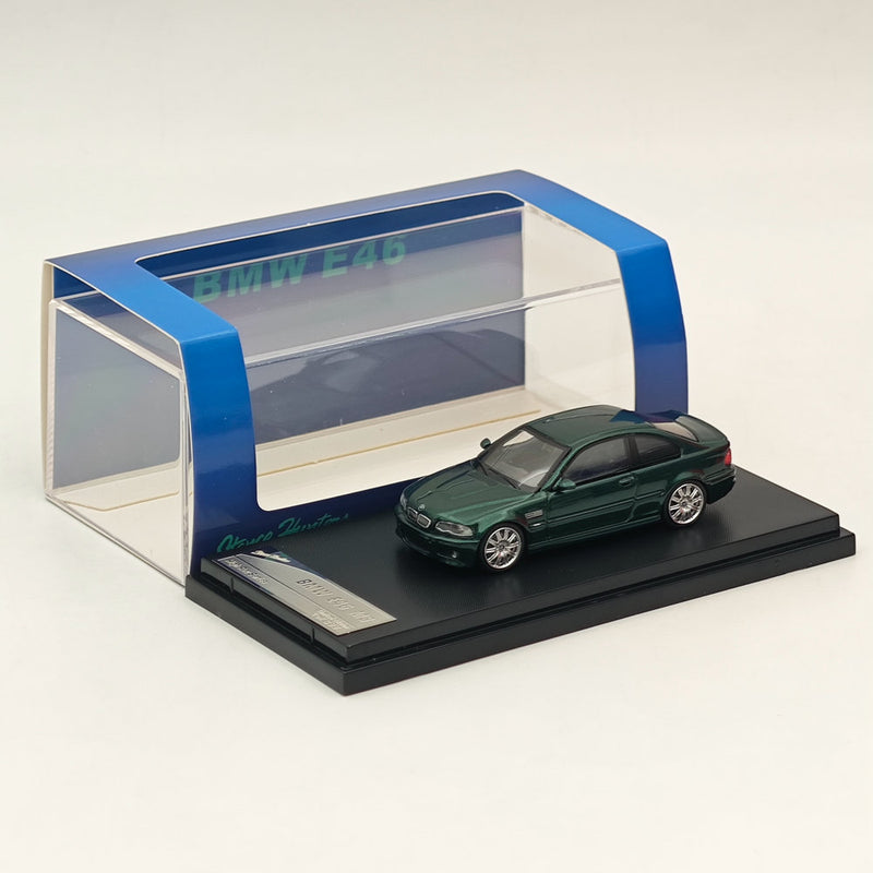 1:64 SW BMW E46 M3 HICH REV SERIES Green Diecast Models Car Collection