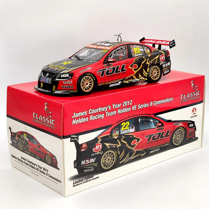 Classic 1:18 James Courtney's 2012 Holden VE Series II Commodore #22 18501 Diecast Collectible Model Used