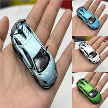 JY MJ 1/64 Lamborghini SVJ Diecast Car Model Iron Base Rubber Tires Gifts Collection