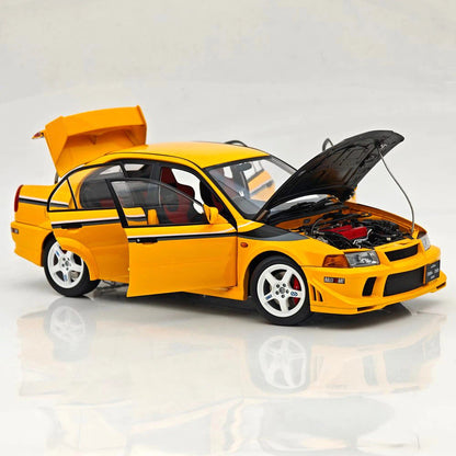MOTORHELIX 1:18 Lancer Evolution VI GSR T.M.E. 6.5 Full Opening Diecast Model Car