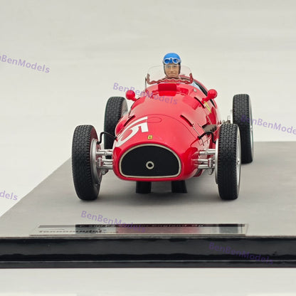 Tecnomodel 1/18 Ferrari 500 F2 Mythos Winner Gp England  A.Ascari 1952 #15 Resin