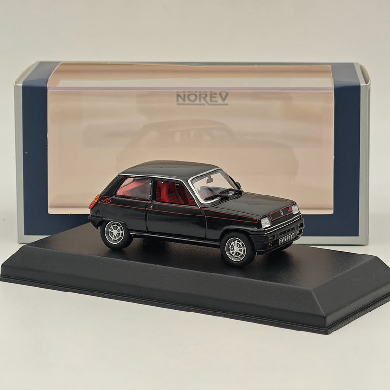 1/43 Norev Renault 5 Alpine 1977 Diecast Model Cars Limited Collection Black