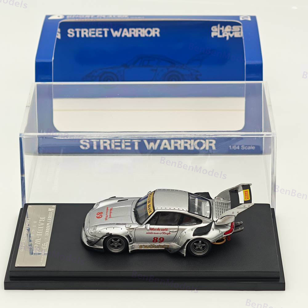 1/64 SW Porsche RWB 993 #89 RAUH-Welt Wide Body Modification Diecast Model Car