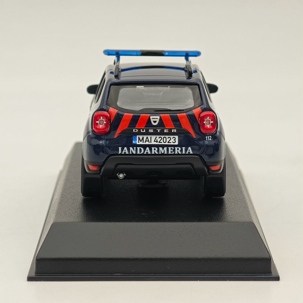 1/43 Norev Dacia Duster 2021 Jandarmeria Romana bleu moulé sous pression modèle voitures limitées 