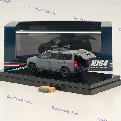1/64 Hobby Japan Toyota PROBOX CUSTOMIZED VER Matte Gray HJ643062GY Models Car