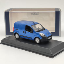Norev Van Peugeot Bipper bleu, modèles de voiture moulés sous pression, Collection de cadeaux de noël, 1/43 