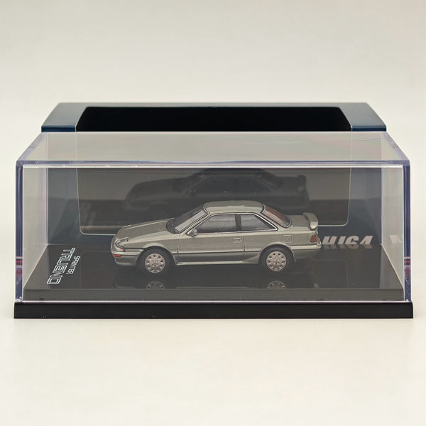 Hobby Japan 1/64 Toyota SPRINTER TRUENO GT APEX AE92 Grayish Green Metallic HJ641060AGY Diecast Model Car