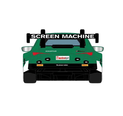 E Model N Scale M4 GT3 Race Car Keychain Diecast Model Magnet Refrigerator Sticker