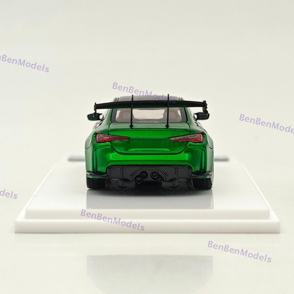 SW 1/64 M4 G82 GTR Flossmann Full Widebody Kit Diecast Model Car Limited Edition