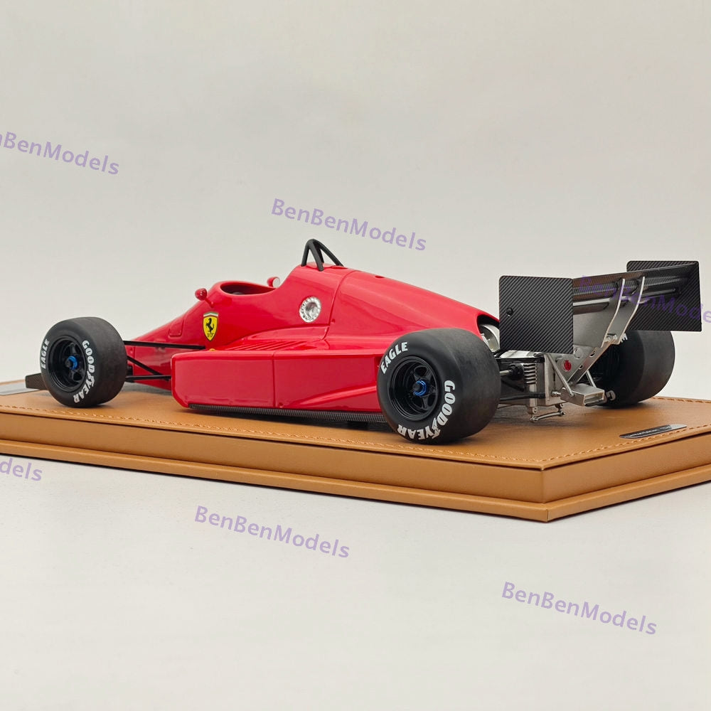 1/18 Tecnomodel Ferrari F1 F637 INDY #0 1986 TEST DRIVE FIORANO Red Resin Model