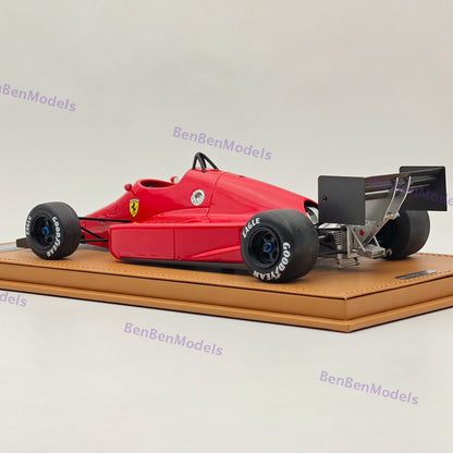 1/18 Tecnomodel Ferrari F1 F637 INDY #0 1986 TEST DRIVE FIORANO Red Resin Model