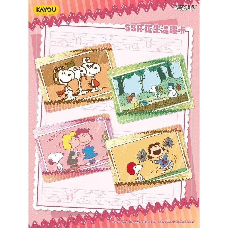 Kayou Snoopy Peanuts Comics Official Licensed Anime Trading Cards Sealed Box