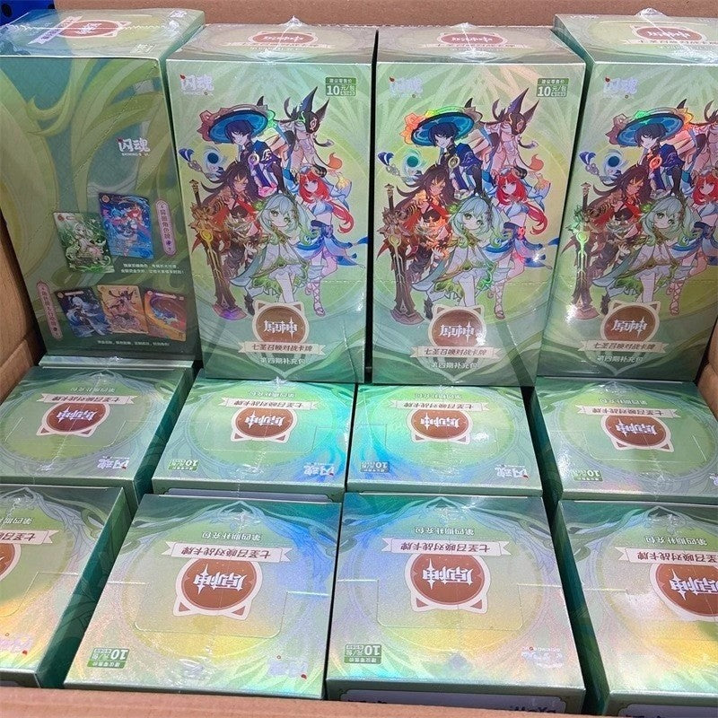 Genshin Impact 2026 Shining Soul Anime Collection Card VOL.4 Booster Box Sealed