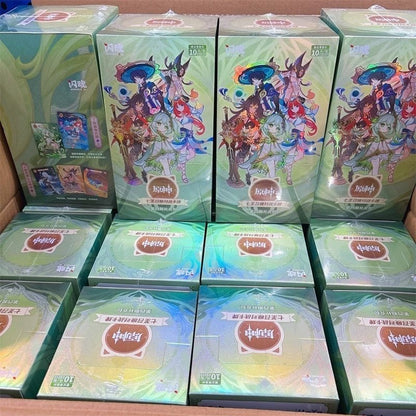 Genshin Impact 2026 Shining Soul Anime Collection Card VOL.4 Booster Box Sealed