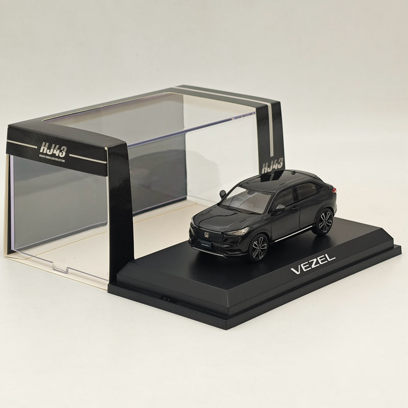 Hobby Japan 1/43 Honda VEZEL e:HEV Z Crystal Black（P） HJ432002BK Diecast Model