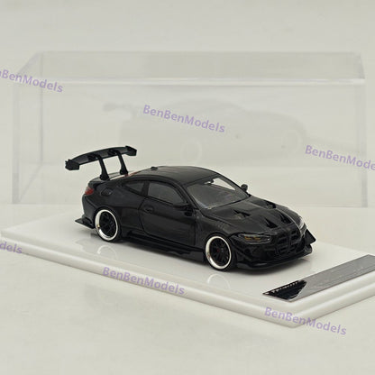 SW 1/64 M4 G82 GTR Flossmann Full Widebody Kit Diecast Model Car Limited Edition