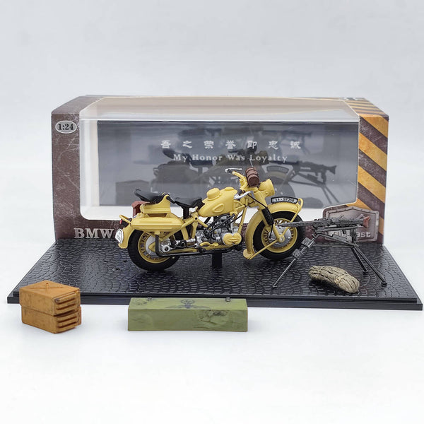 1/24 BMW R75 Panzerfaust 30 Motorcycle World War II 1939-1945 Diecast Model Limited Edition Collection