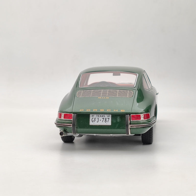 BOS 1/18 1967 Porsche 911 Troutman 4 Turer Green BOS060 Resin Model Car Limited