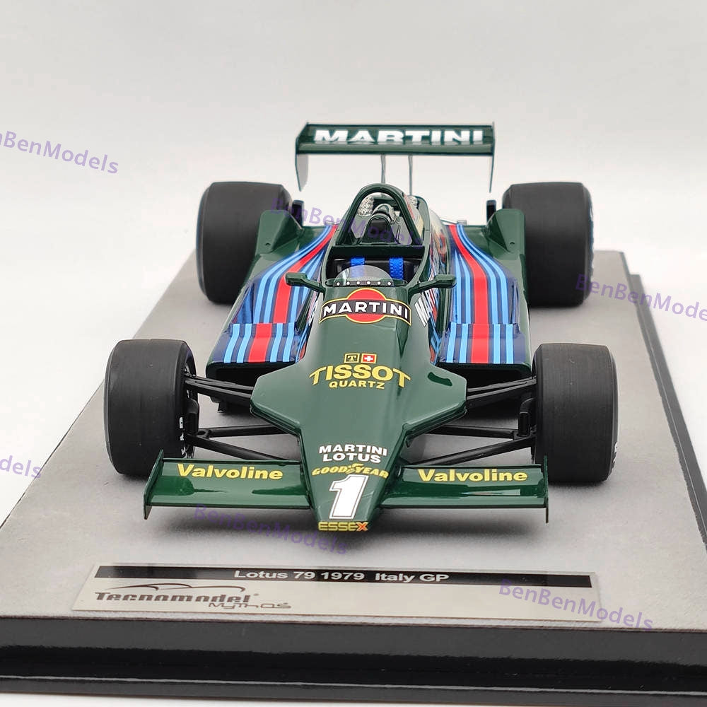 1/18 Tecnomodel Mythos Series Lotus 79 1979 ltaly GP Car #1 Mario Andretti Green