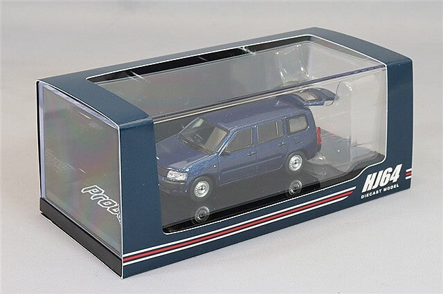 1/64 Hobby Japan Toyota PROBOX VAN DX Blue HJ641062BL Diecast Models Car