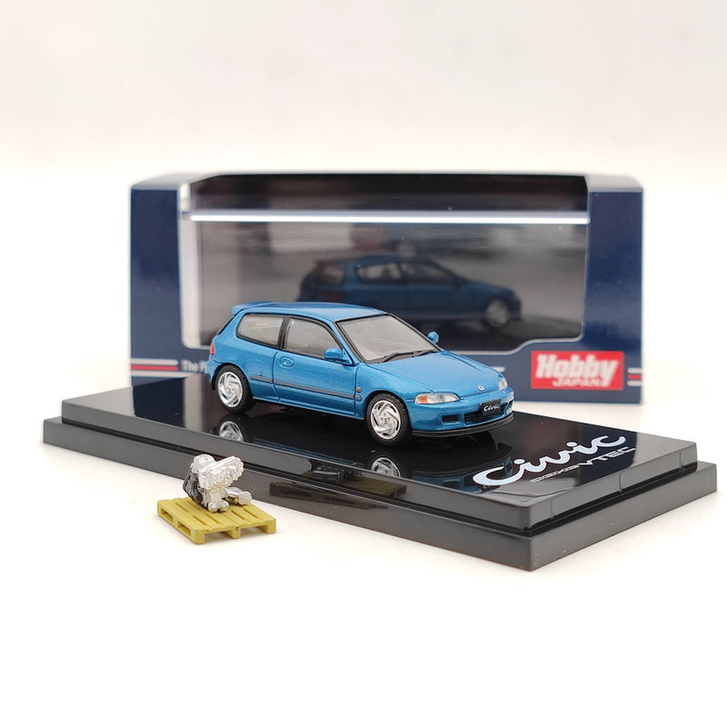 Hobby Japan 1:64 Honda Civic EG6 SiR Ⅱ With Engine Display Model Car HJ641017GG