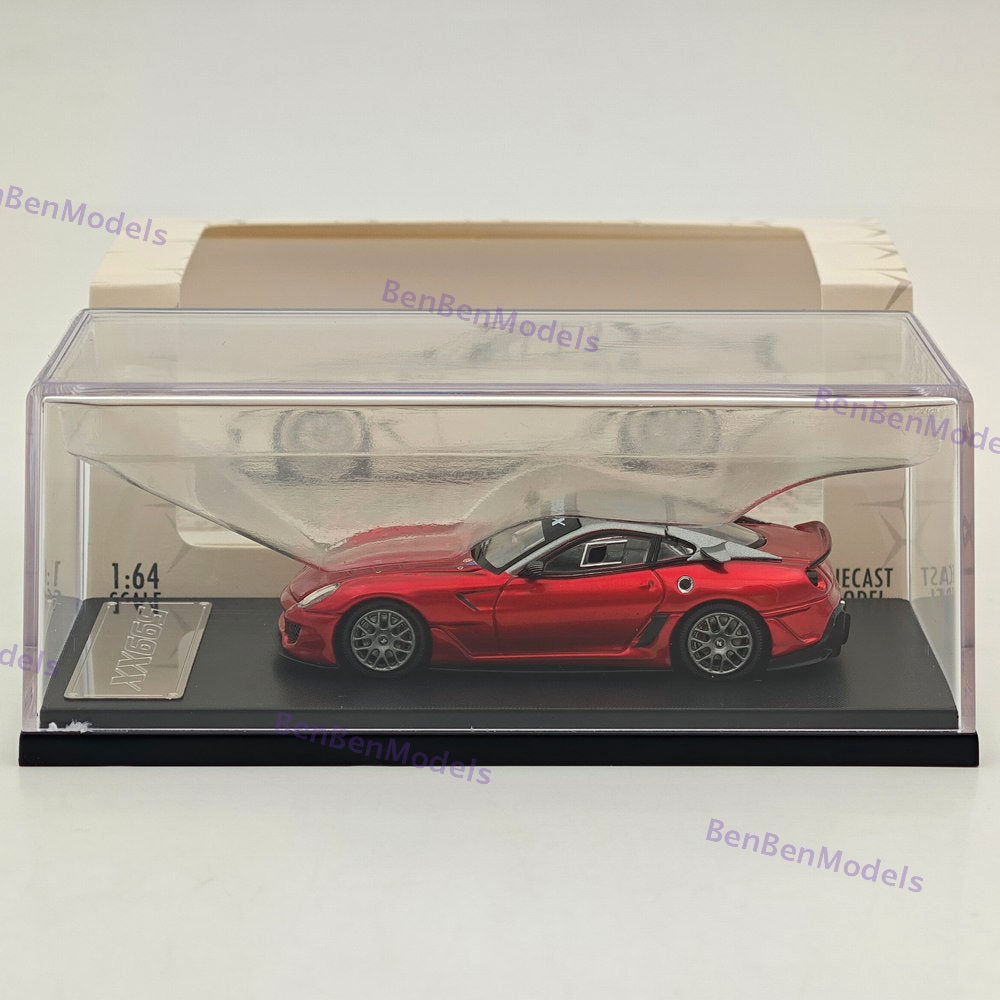 RM 1:64 599XX Racing Sports Model Diecast Car Model with Openable Hood