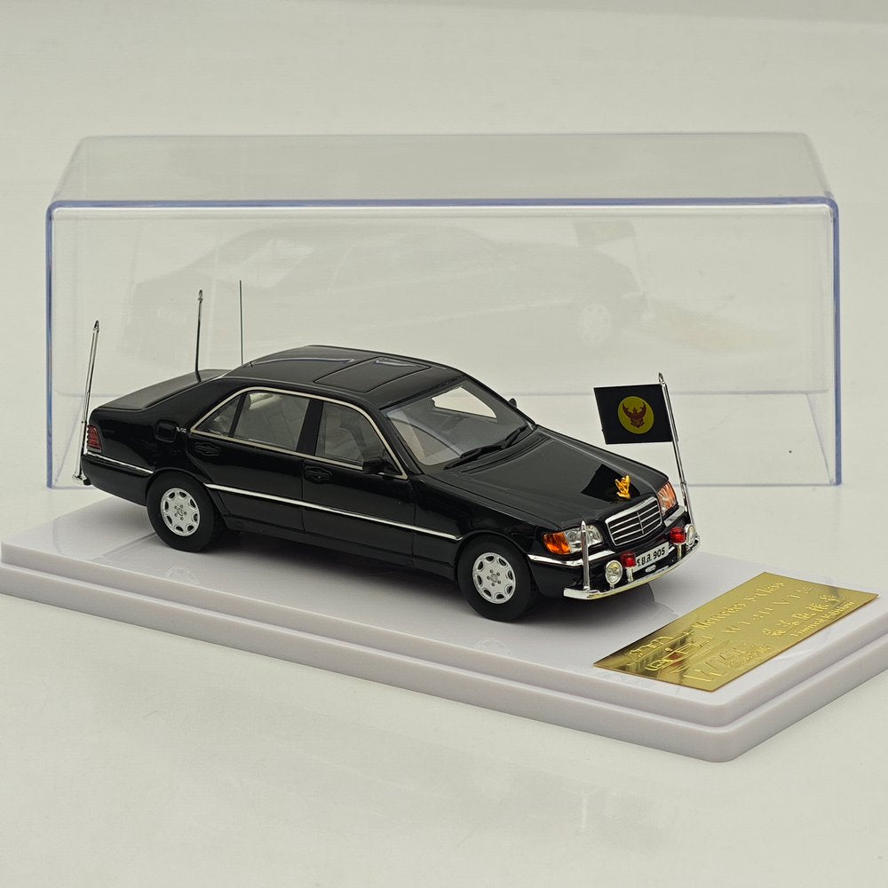 WTX 1:43 W140 V12 Thai Royal S-Class Resin Car Model Collectible Gifts Limited