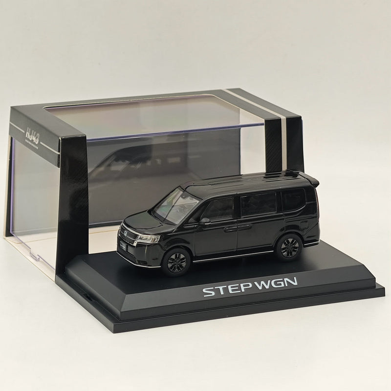 Hobby Japan 1/43 Honda STEP WGN e:HEV SPADA Crystal Black(P) HJ432004BK Diecast