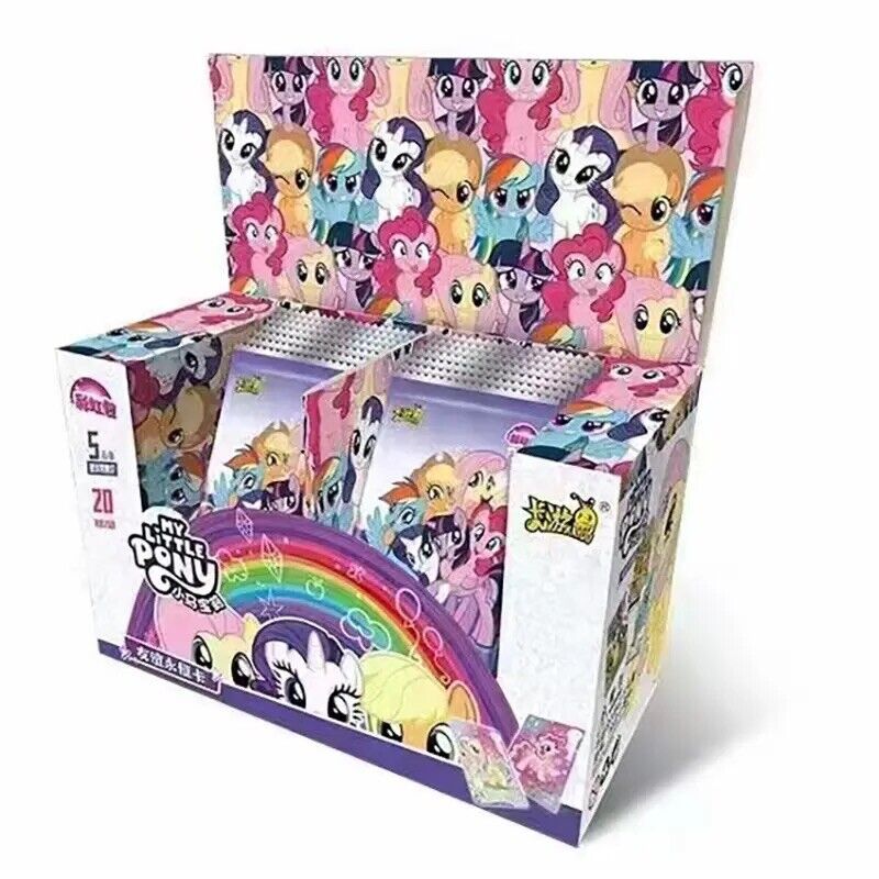 Kayou My Little Pony 20 Pack Booster Box CCG Trading ccg Cards NEW Pink