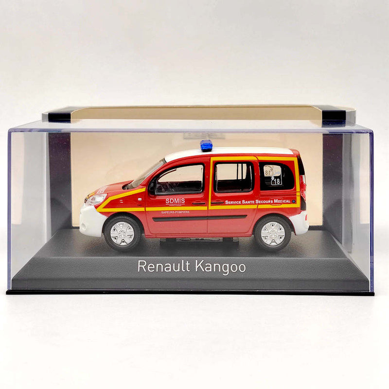 1/43 Norev Renault Kangoo INFIRMIER SSSM POMPIERS 2013 Diecast Models Car Toys Gift