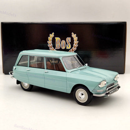 BOS 1/18 Citroen Ami 6 Break 1967 BOS390 Blue Limited Edition Collection Models
