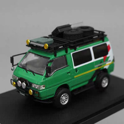 Autobots Models 1:64 for Delica 4X4 Star Wagon Van Diecast Toys Car Miniature Vehicle Hobby Collectible Gifts
