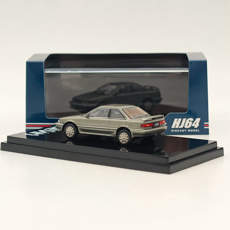 1/64 Hobby Japan Toyota COROLLA LEVIN GT APEX AE92 Grayish Diecast Model Car