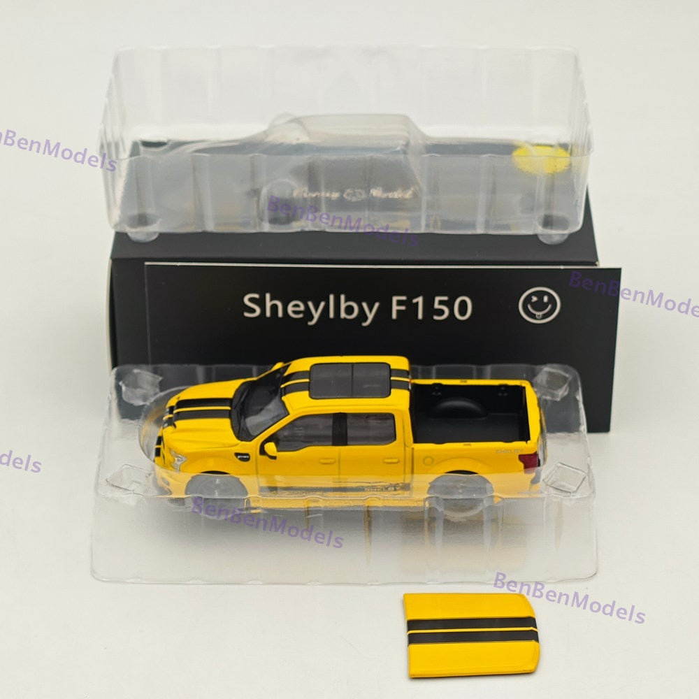 1:64 Funny Model F-150 Shelby Super Snake Pickup Sport Truck Model Diecast