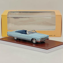 Great Iconic Models 1/43 GIM Cadillac DeVille Convertible Blue GIM001 a 1968