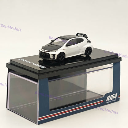 Hobby Japan 1:64 Toyota GRMN YARIS Circuit Package White HJ643024CPW Diecast