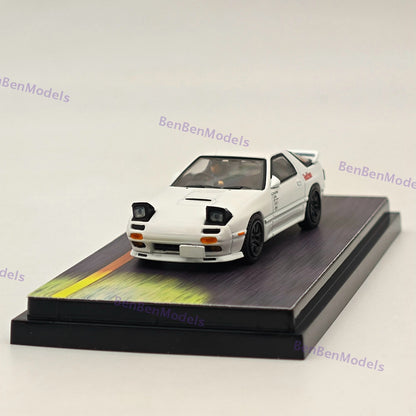 Mazda RX-7 (FC3S) RedSuns Initial D Open Headlights HJ643043D Hobby Japan 1/64