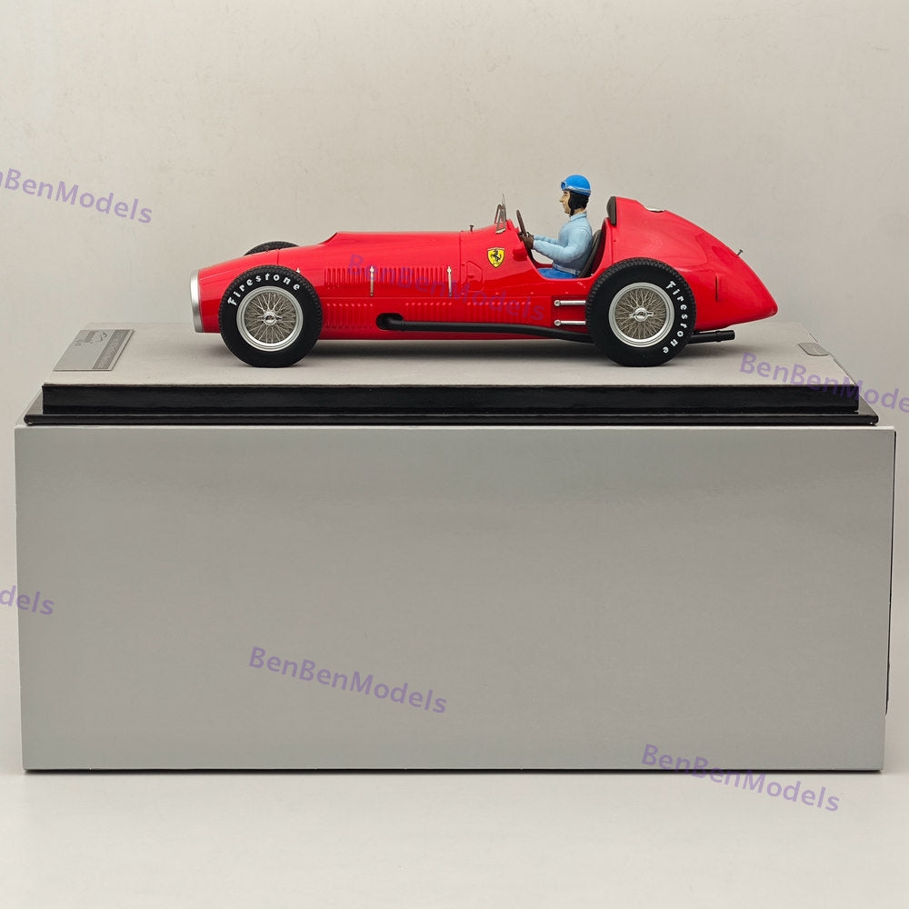 1/18 Tecnomodel Mythos Series Ferrari 375 F1 lndy Test Alberto Ascari 1952 Red