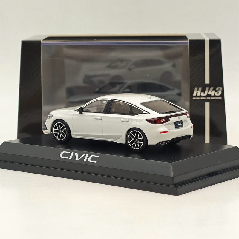 Hobby Japan 1/43 Civic (FL1) LX Platinum White Pearl Finished Product Diecast