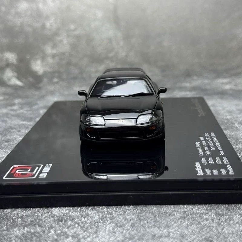 LCD 1:43 Toyota Supra A80 Alloy Fully Open Diecast Car Model Collectible Gifts