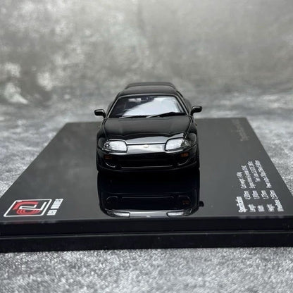 LCD 1:43 Toyota Supra A80 Alloy Fully Open Diecast Car Model Collectible Gifts