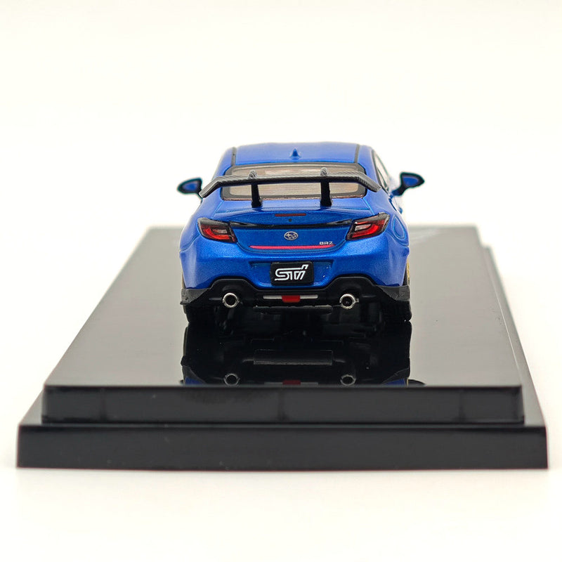 Hobby Japan 1:64 SUBARU BRZ STI Performance WR Blue Pearl HJ642047SBL Diecast Models Car Collection