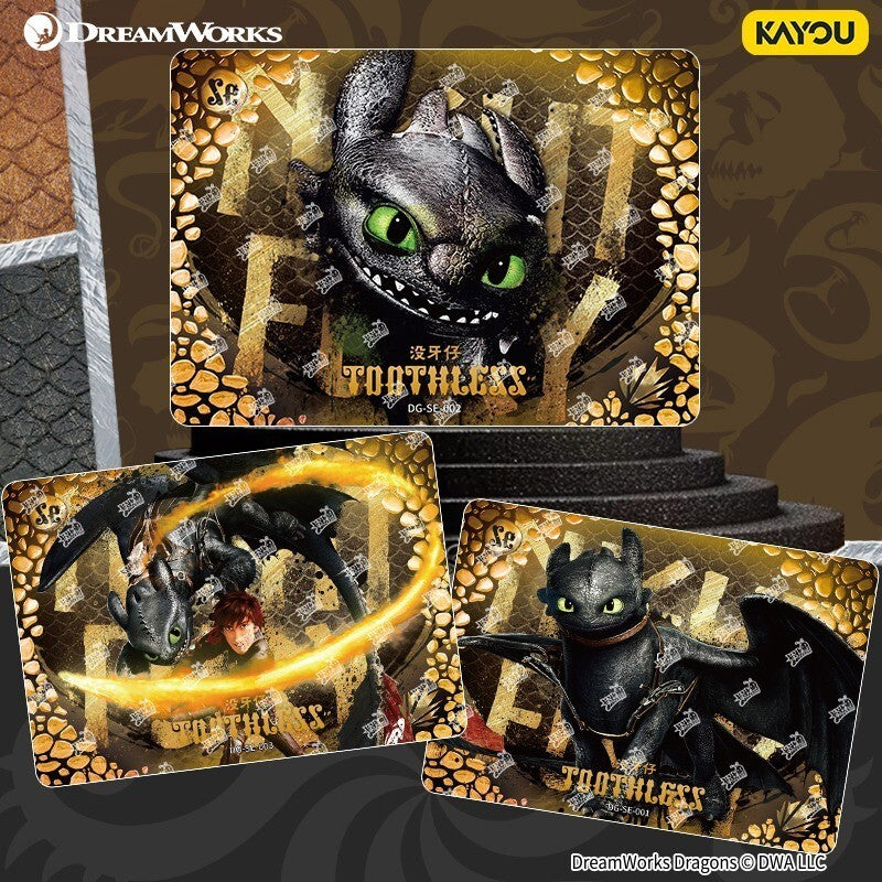 IN STOCK Kayou How To Train Your Dragon Card Dragon Hunt Wind Rider Anime Box