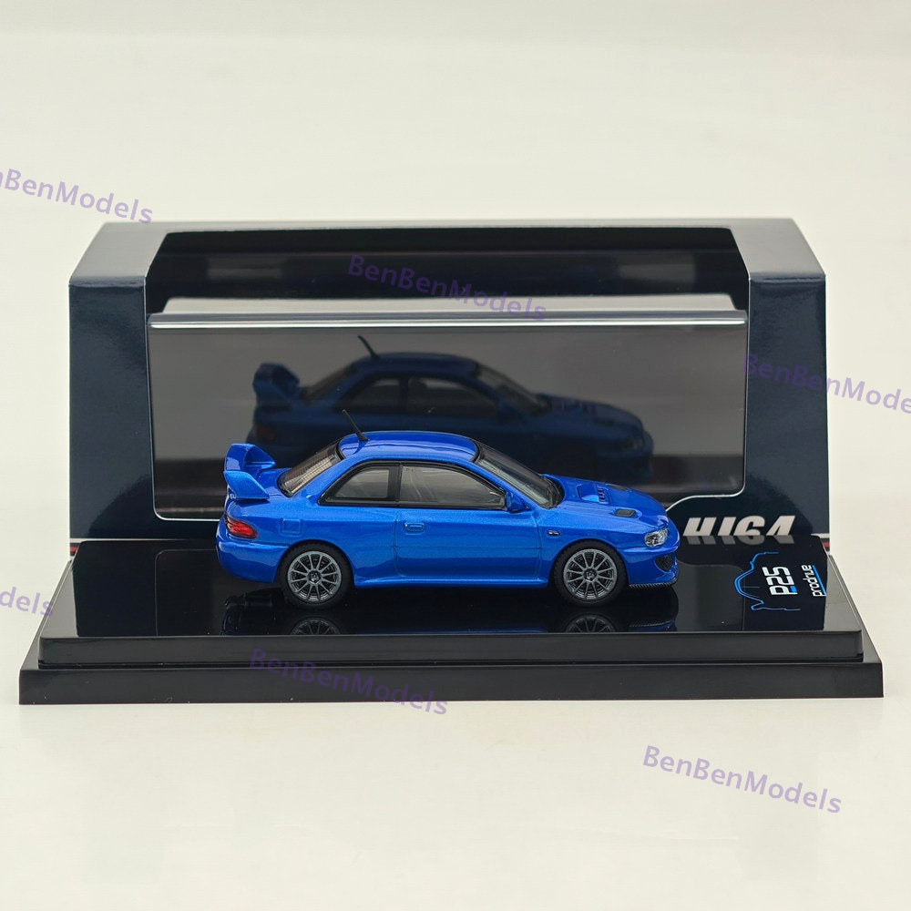 1/64 Hobby Japan Prodrive P25 2023 Impreza 22B Blue Diecast Metal Car