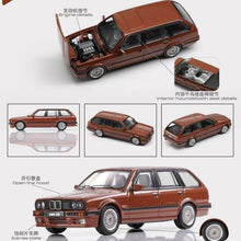 Mortal 1:64 BMW E30 M3 Touring Travel Edition Alloy Openable Hood Diecast Toys Car Models Hobby Collection Gifts