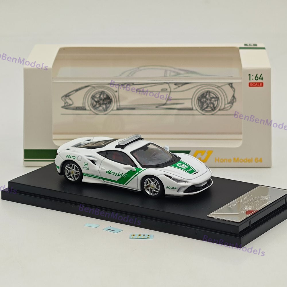 1/64 Hone Model F8 Tributo Supercar Diecast Model Car Limited Collectible Hobby