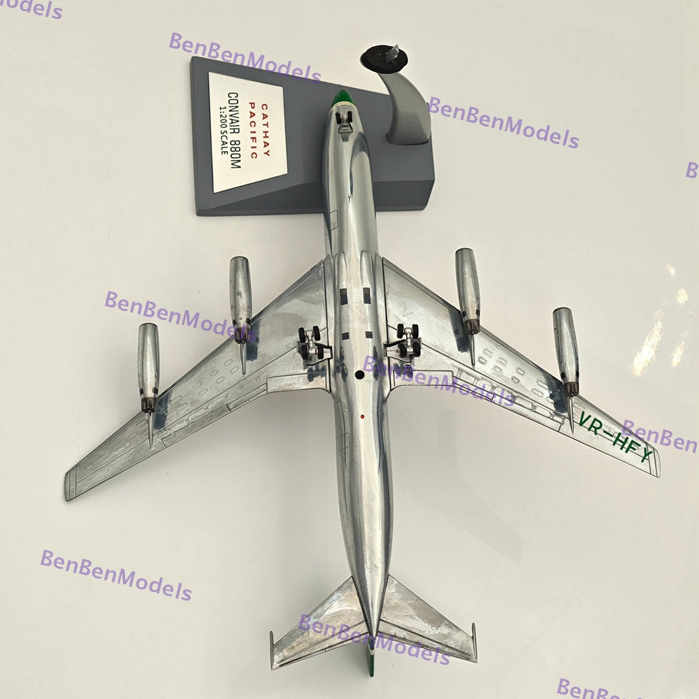 CATHAY PACIFIC VR-HFY / Convair 880M(22M-3) Diecast Models /WITH STAND 1:200
